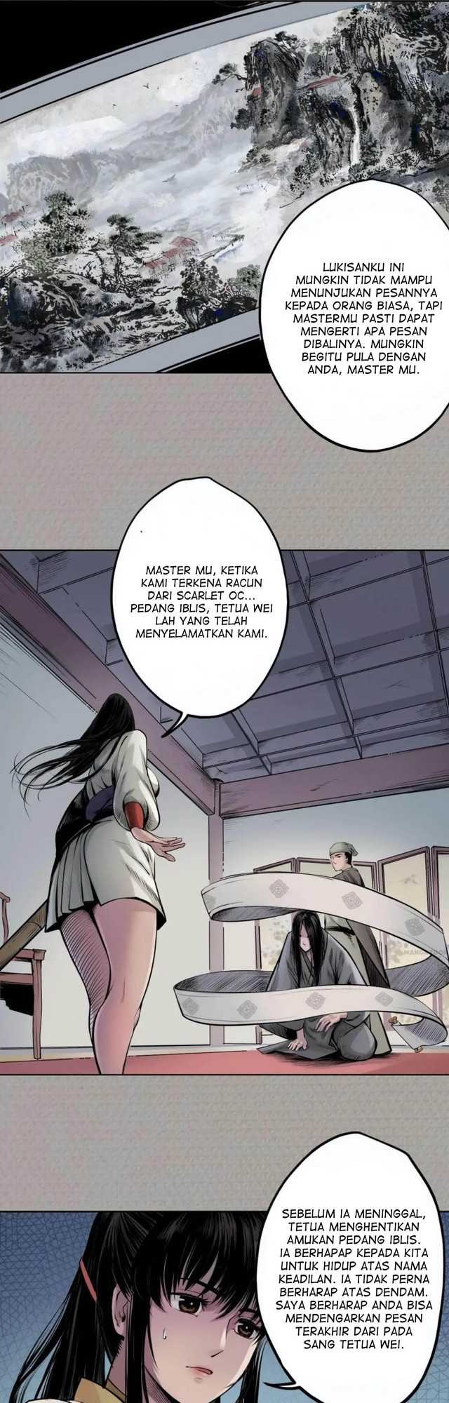 Journey of the Hidden Blade Chapter 72 Bahasa Indonesia